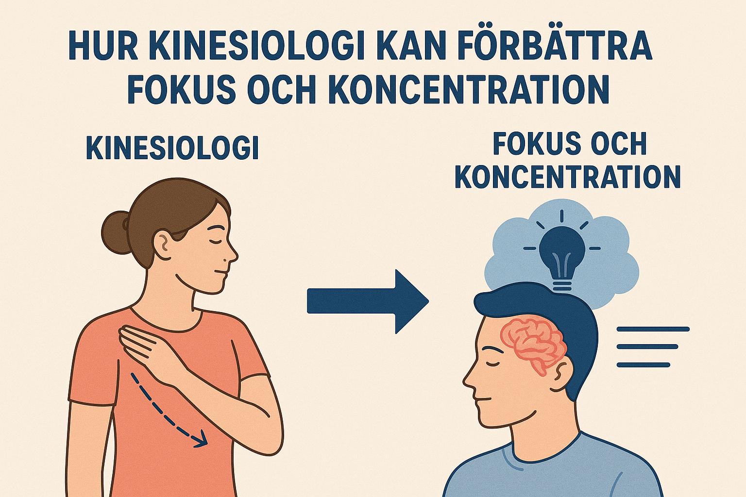 Hur kinesiologi kan förbättra fokus och koncentration