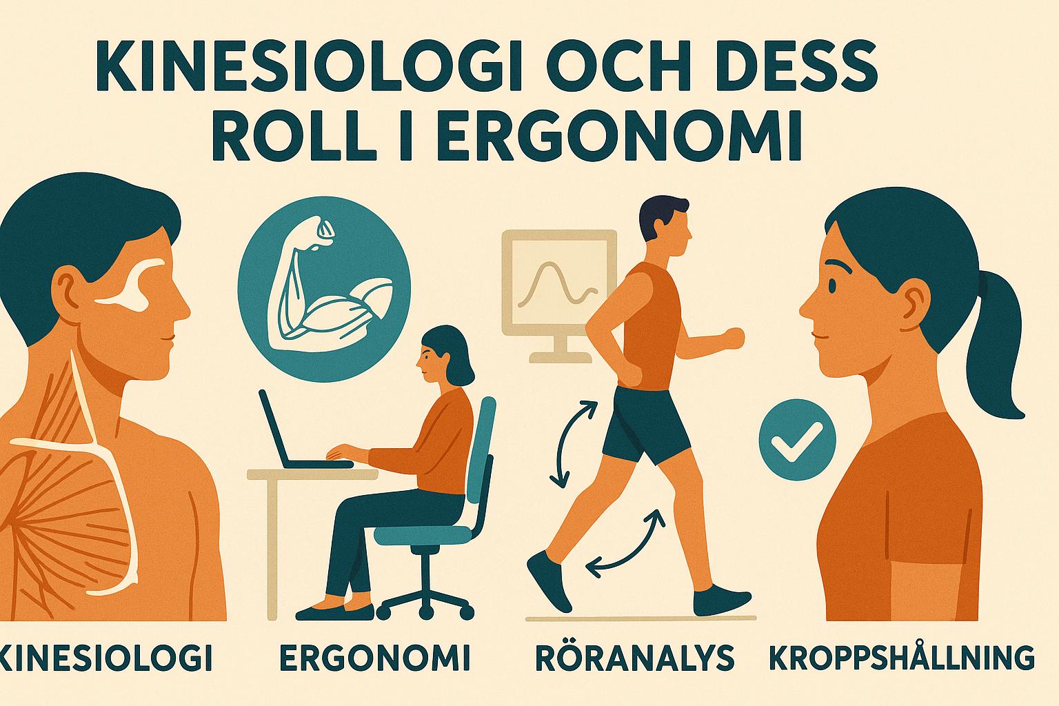 Kinesiologi och dess roll i ergonomi