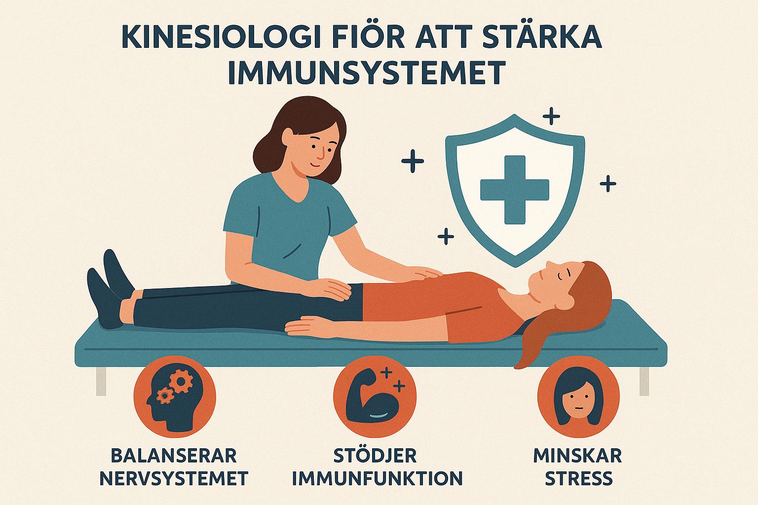 Hur kinesiologi används för att stärka immunsystemet