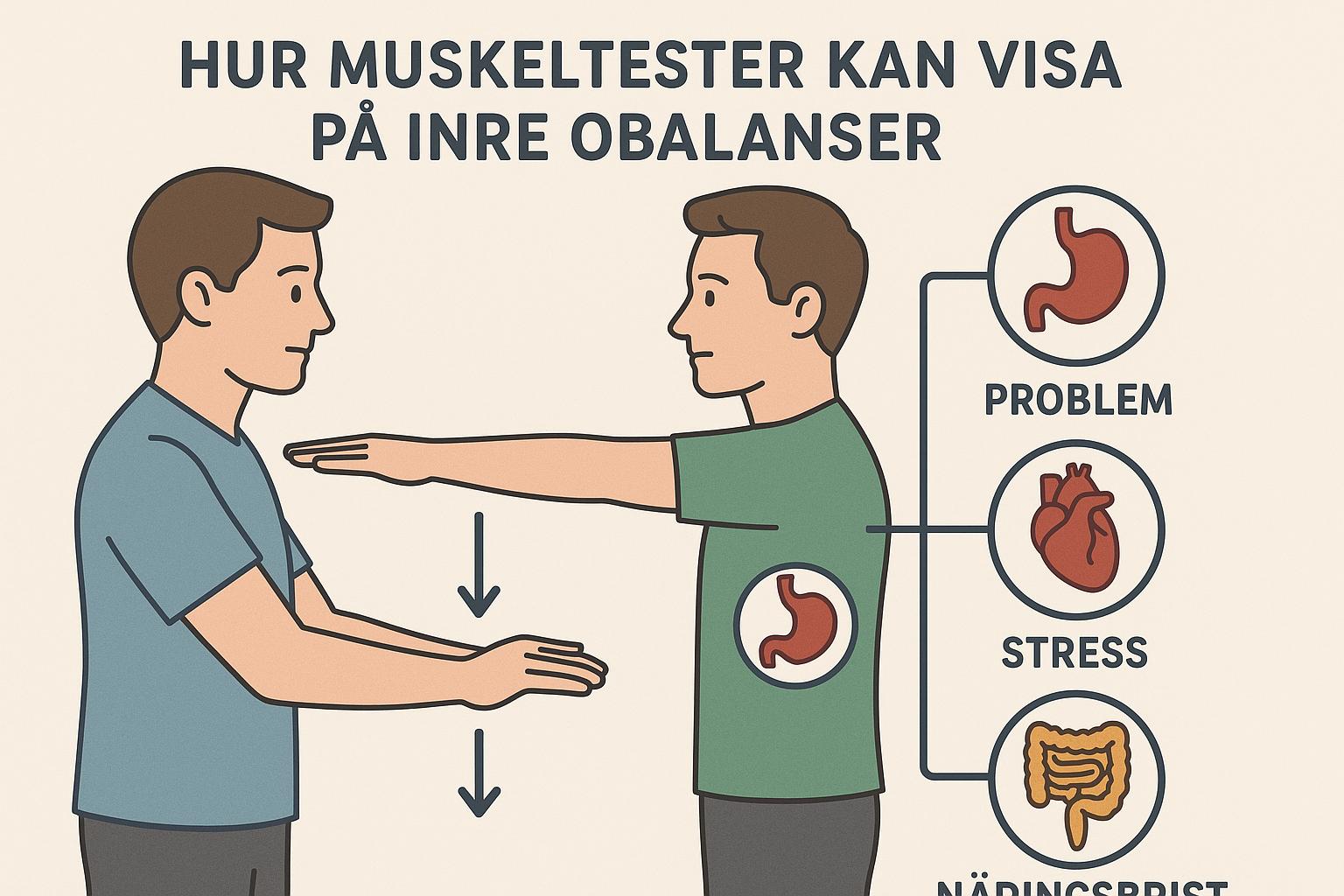 Hur muskeltester kan visa på inre obalanser