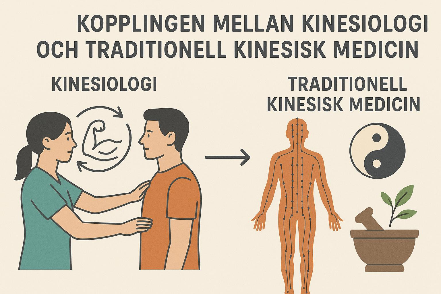 Kopplingen mellan kinesiologi och traditionell kinesisk medicin
