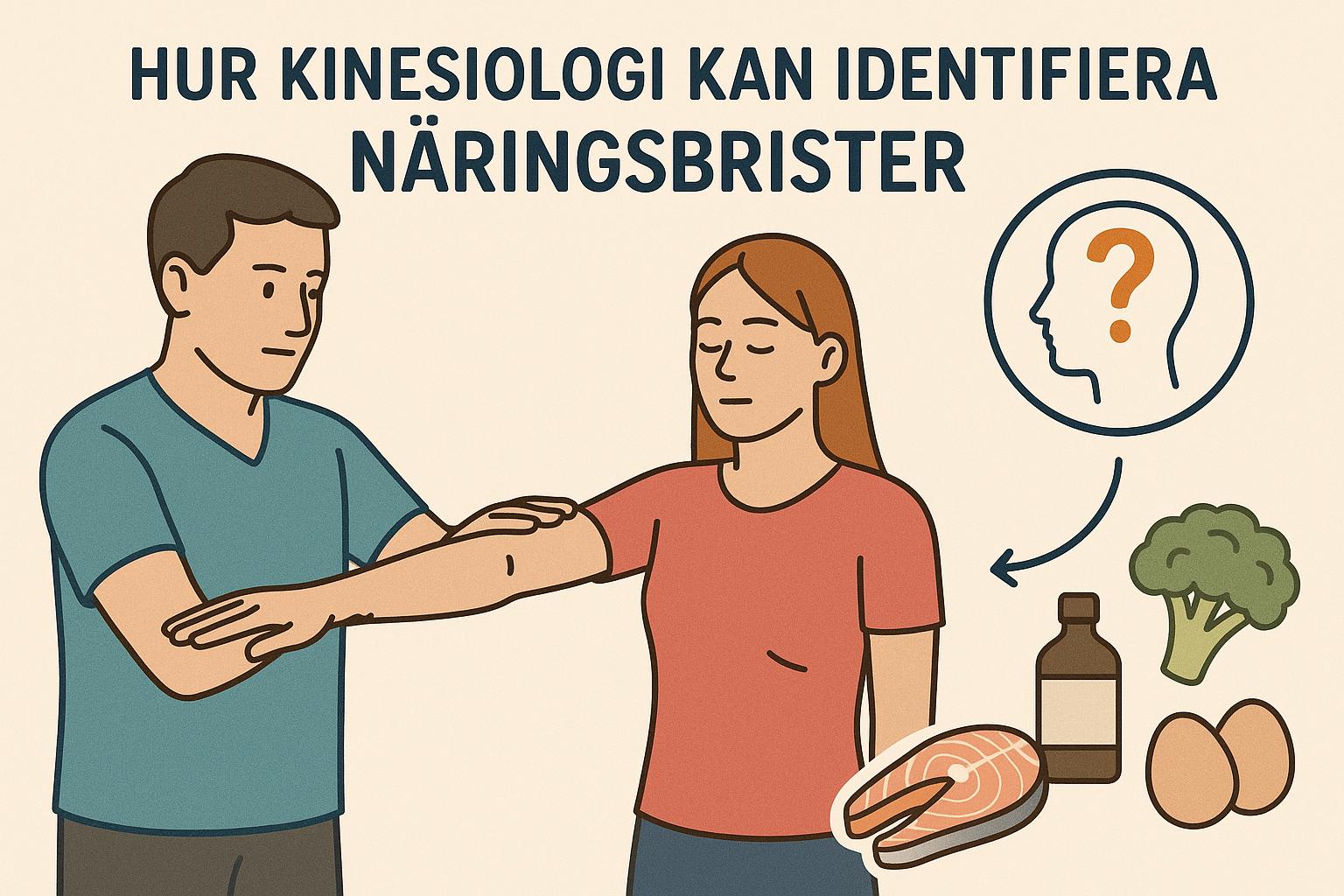 Hur kinesiologi kan identifiera näringsbrister