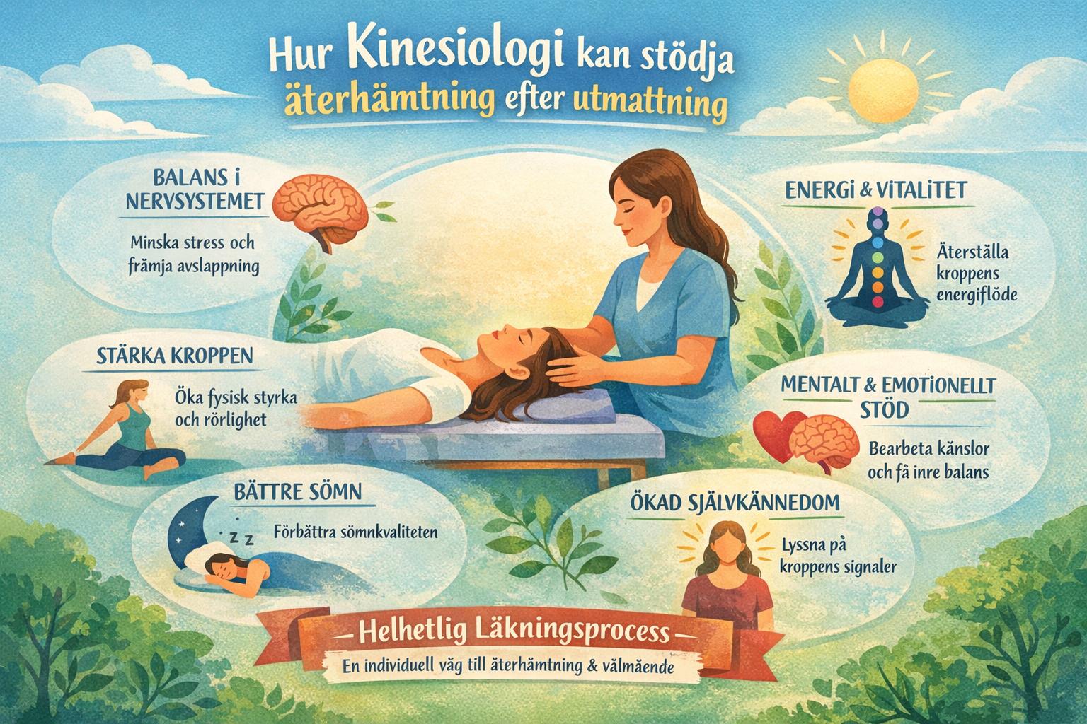 Hur kinesiologi kan stödja återhämtning efter utmattning