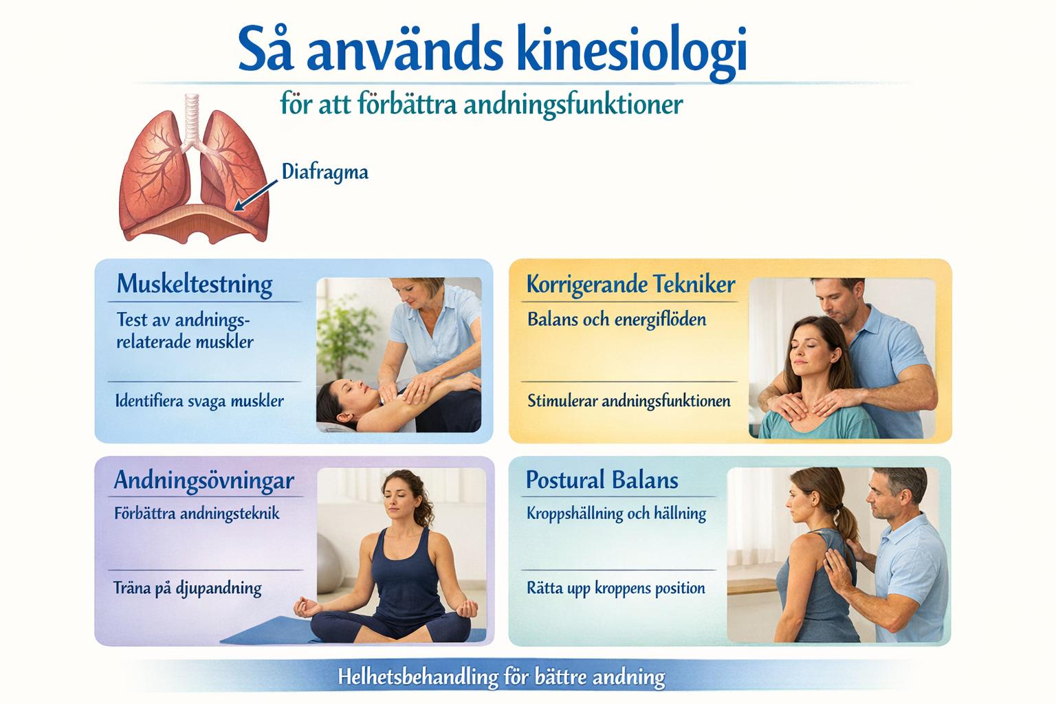 Så används kinesiologi för att förbättra andningsfunktioner