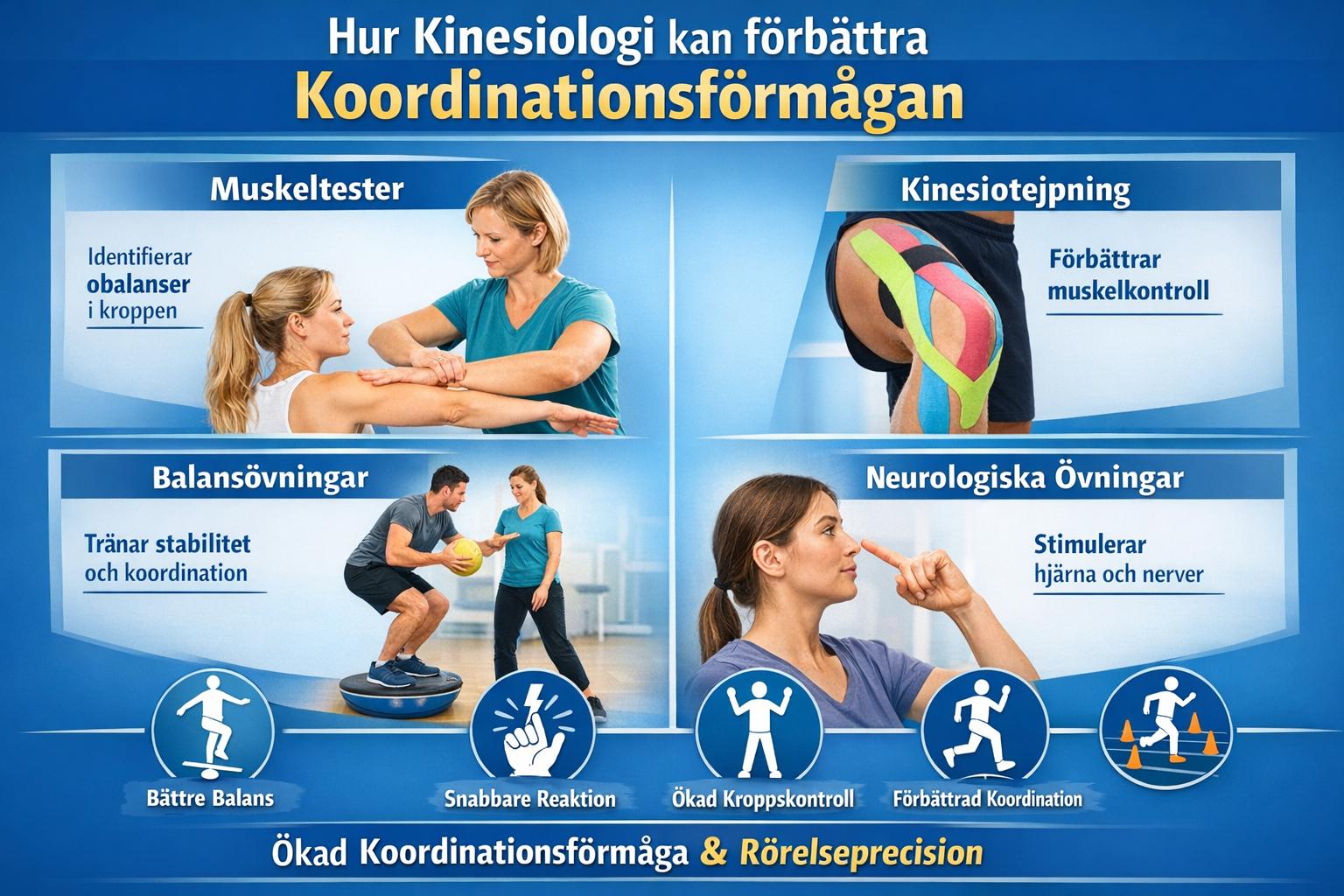 Hur kinesiologi kan förbättra koordinationsförmågan